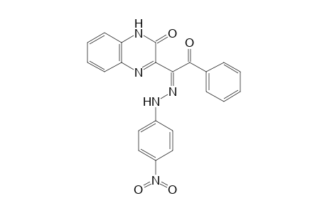 3-{[.alpha.-4-nitro-phenylhydrazono]-(benzoyl)methyl}-quinoxalin-2(1H)-one