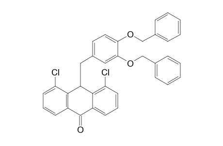 10-[3,4-Bis(benzyloxy)benzyl]-4,5-dichloro-10H-anthracen-9-one