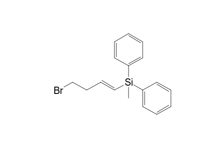 (trans)-1-(Methyldiphenylsilyl)-4-bromo-1-butene