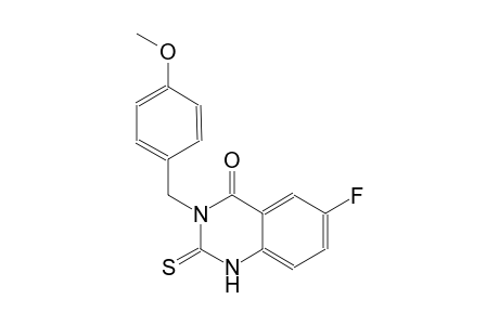 4(1H)-quinazolinone, 6-fluoro-2,3-dihydro-3-[(4-methoxyphenyl)methyl]-2-thioxo-