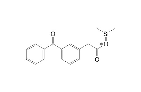 [2-(3-benzoylphenyl)acetyl]-dimethylsilylidene-oxonium