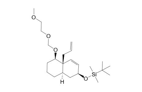 [(2S,4aS,5R,8aR)-4a-allyl-5-(2-methoxyethoxymethoxy)-2,5,6,7,8,8a-hexahydro-1H-naphthalen-2-yl]oxy-tert-butyl-dimethyl-silane