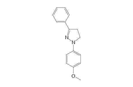 4,5-Dihydro-1-(4-methoxyphenyl)-3-phenyl-1H-pyrazole