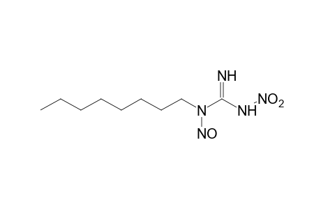 3-nitro-1-nitroso-1-octylguanidine