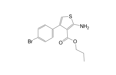 propyl 2-amino-4-(4-bromophenyl)-3-thiophenecarboxylate