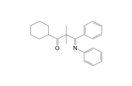 (3E)-1-Cyclohexyl-2,2-dimethyl-3-phenyl-3-(phenylimino)-1-propanone
