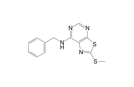 7-(benzylamino)-2-(methylthio)thiazolo[5,4-d]pyrimidine