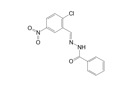 Benzoic acid (2-chloro-5-nitro-benzylidene)-hydrazide