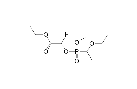 O-ETHOXYCARBONYLMETHYL-O-METHYL-1-ETHOXYETHYLPHOSPHONATE