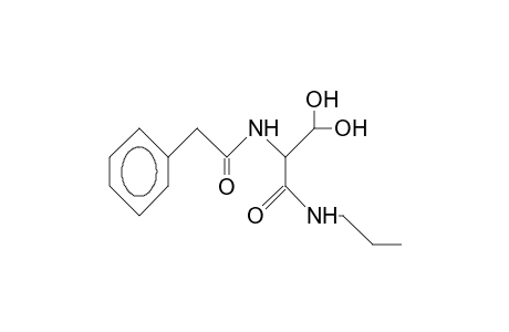 N-Benzylcarbonyl-serine aldehyde propylamide hydrate
