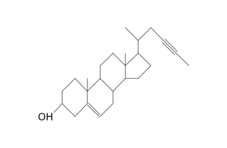 3-Hydroxy-26,27-didemethyl-stan-5-en-23-yne