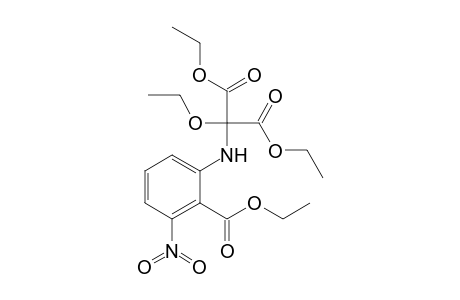 Ethyl 2-[N-(ethoxy)(diethoxycarbonyl)methyl]-amino-6-nitrobenzoate