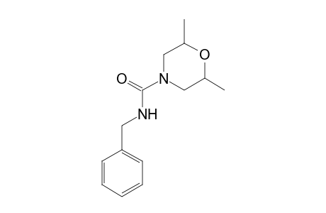 N-benzyl-2,6-dimethyl-4-morpholinecarboxamide