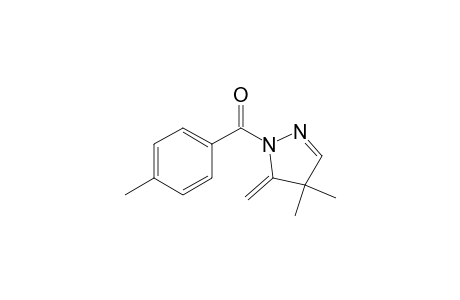 (4,4-dimethyl-5-methylene-1-pyrazolyl)-(4-methylphenyl)methanone