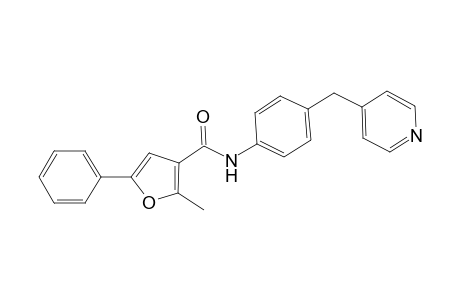 Furane-3-carboxamide, 2-methyl-5-phenyl-N-[4-(4-pyridylmethyl)phenyl]-