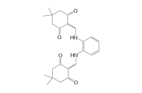 2-[(2-{[(4,4-dimethyl-2,6-dioxocyclohexylidene)methyl]amino}anilino)methylene]-5,5-dimethyl-1,3-