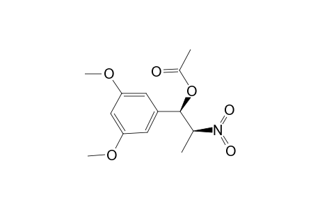 THREO-1-(3',5'-DIMETHOXYPHENYL)-2-NITROPROP-1-YL-ACETATE