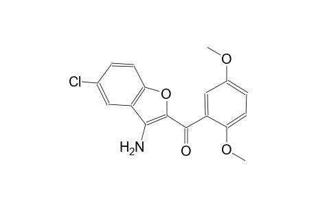 (3-amino-5-chloro-1-benzofuran-2-yl)(2,5-dimethoxyphenyl)methanone