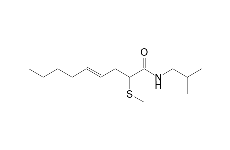 2-(Methylthio)-4-nonenoic isobutyl amide