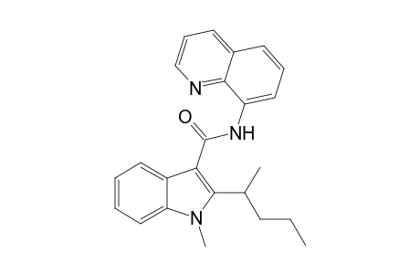 1-Methyl-2-(pentan-2-yl)-N-(quinolin-8-yl)-1H-indole-3-carboxamide