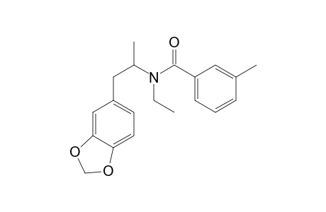 N-Ethyl-N-(3-methylbenzoyl)-3,4-methylenedioxyamphetamine