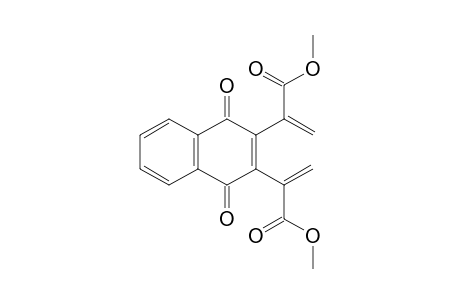 2-[3-(1-carbomethoxyvinyl)-1,4-diketo-2-naphthyl]acrylic acid methyl ester