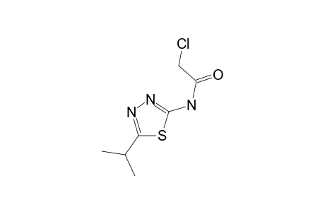 2-Chloro-N-(5-isopropyl-1,3,4-thiadiazol-2-yl)acetamide