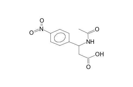 benzenepropanoic acid, beta-(acetylamino)-4-nitro-