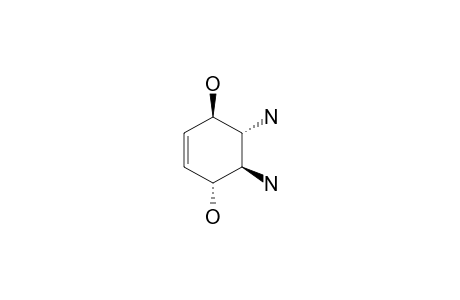 (1R,4R,5R,6R)-5,6-diaminocyclohex-2-ene-1,4-diol