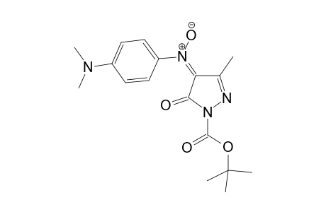 1-(tert-Butoxycarbonyl)-3-methyl-4-[(4-(N',N'-dimethylamino)phenylimino)-N-oxide]-1H-pyrazol-5(4H)-one
