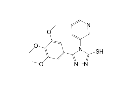 4H-1,2,4-triazole-3-thiol, 4-(3-pyridinyl)-5-(3,4,5-trimethoxyphenyl)-