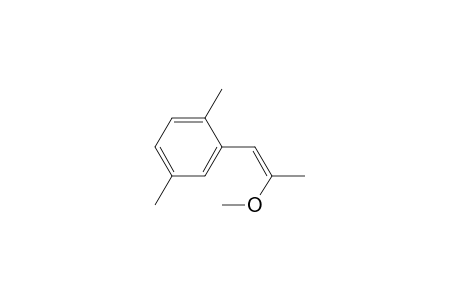 Benzene, 2-(2-methoxy-1-propenyl)-1,4-dimethyl-