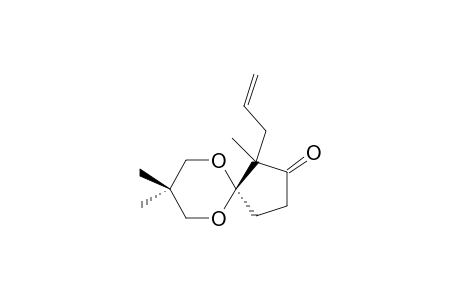 1,8,8-TRIMETHYL-1-(PROP-2'-ENYL)-6,10-DIOXASPIRO-[4.5]-DECAN-2-ONE