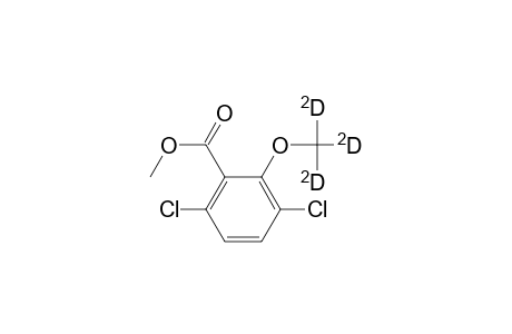 Methyl-3,6-dichloro-2-(trideutero)methoxybenzoate