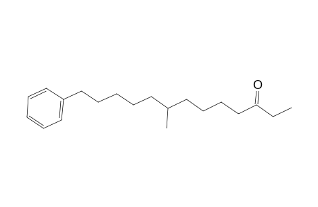 3-Tridecanone, 8-methyl-13-phenyl-