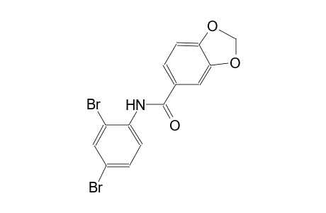 N-(2,4-dibromophenyl)-1,3-benzodioxole-5-carboxamide