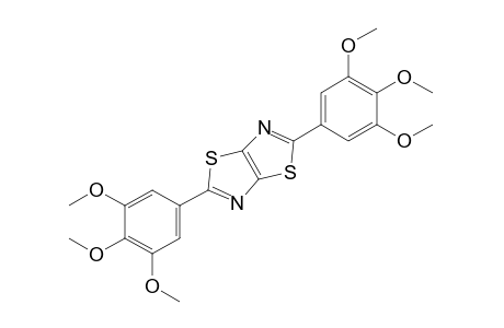 2,5-bis(3,4,5-trimethoxyphenyl)thiazolo[5,4-d]thiazole