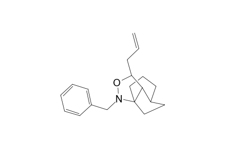4-(prop-2'-enyl)bicyclo[3.2.1]octane[1,7-c](N-benzyl)hexahydro)isoxazole