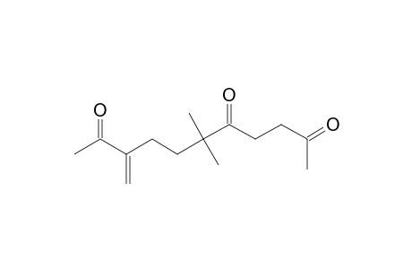 6,6-Dimethyl-9-methylene-2,5,10-undecanetrione