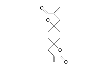 (E)-3,11-Dimethylene-2,10-dioxo-1,9-dioxadispiro(4.2.4.2)tetradecane