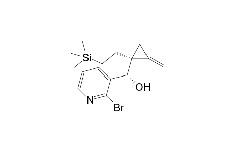 (S*)-(2-bromopyridin-3-yl)((R*)-2-methylene-1-(2-(trimethylsilyl)ethyl)cyclopropyl)methanol