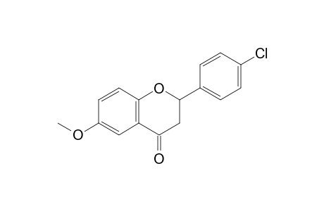 4'-Chloro-6-methoxyflavanone