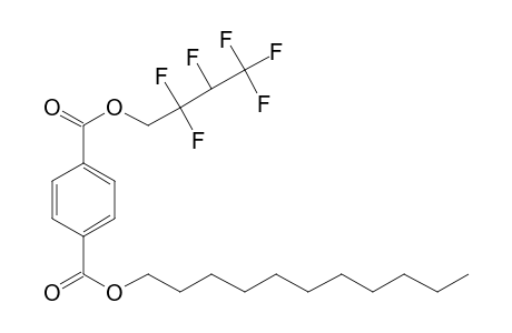 Terephthalic acid, 2,2,3,4,4,4-hexafluorobutyl undecyl ester