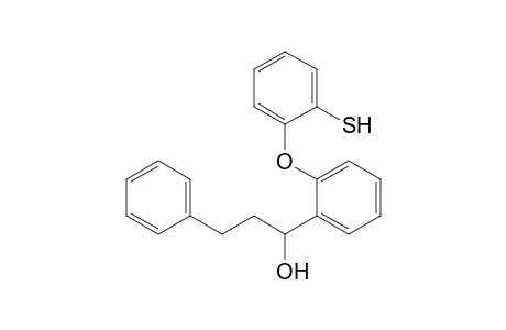 3-Phenyl-1-[2-(2-sulfanylphenoxy)phenyl]-1-propanol