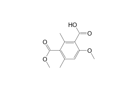 1,3-Benzenedicarboxylic acid, 4-methoxy-2,6-dimethyl-, 1-methyl ester