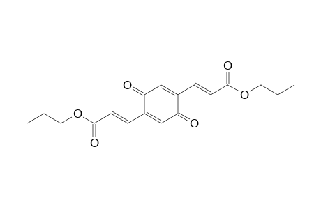 (E)-3-[3,6-diketo-4-[(E)-3-keto-3-propoxy-prop-1-enyl]cyclohexa-1,4-dien-1-yl]acrylic acid propyl ester