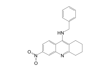 6-Nitro-N-(phenylmethyl)-1,2,3,4-tetrahydroacridin-9-amine