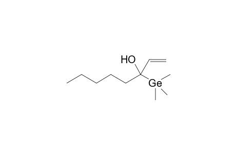 3-(3-Hydroxy-1-octenyl)trimethylgermane
