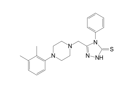 5-([4-(2,3-Dimethylphenyl)-1-piperazinyl]methyl)-4-phenyl-2,4-dihydro-3H-1,2,4-triazole-3-thione