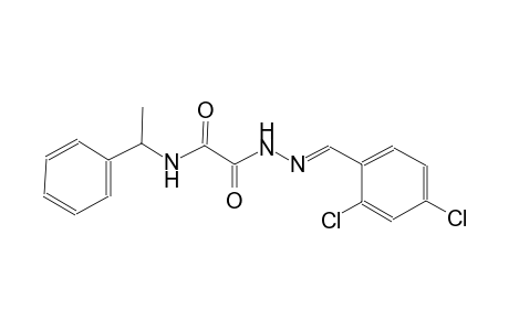 acetic acid, oxo[(1-phenylethyl)amino]-, 2-[(E)-(2,4-dichlorophenyl)methylidene]hydrazide